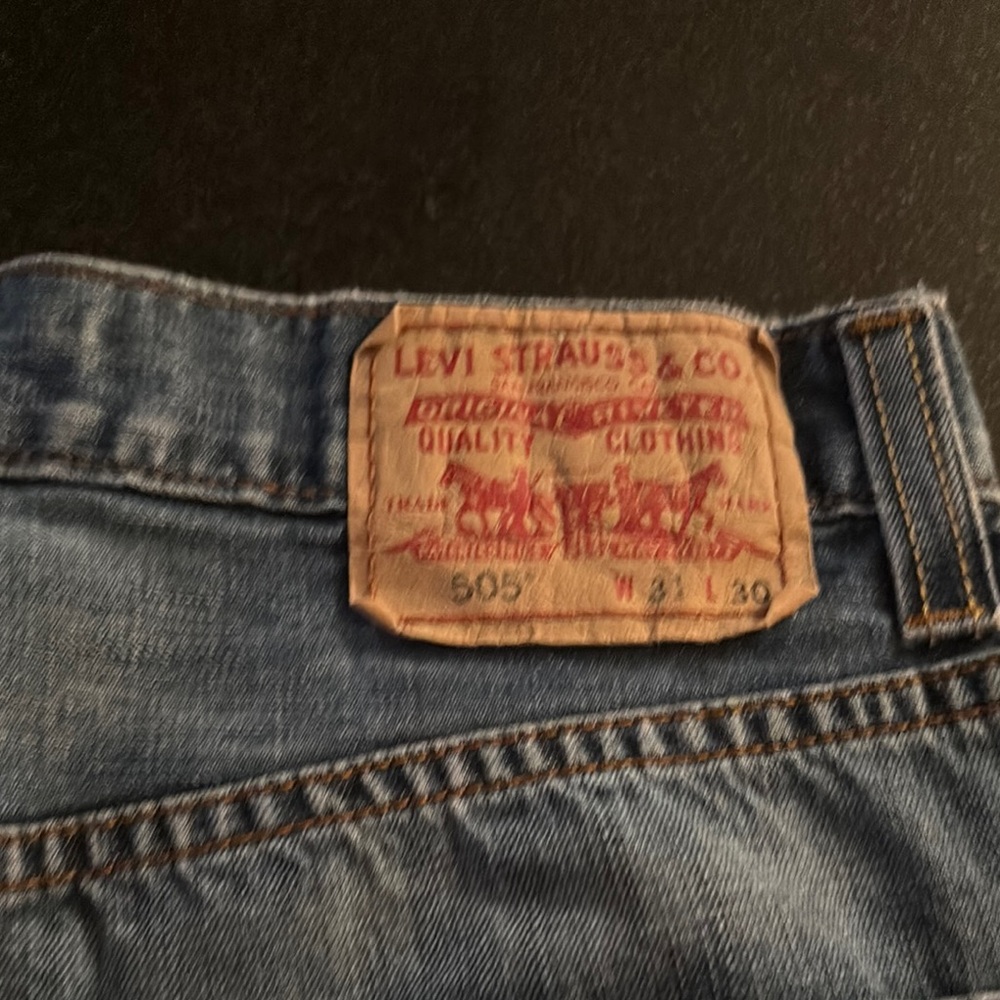 Levi's Classic Blue Denim Jeans